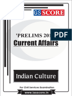 Indian Culture - PT Current Affairs 2017
