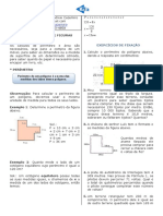 Área Perímetro Figuras Planas