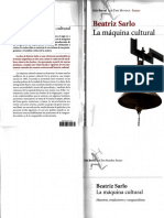 Beatriz Sarlo - La Máquina Cultural.pdf