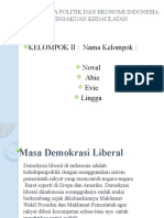 Masa Demokrasi Liberal Kelompok 2