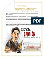 Día de la Medicina Peruana y Héroe Daniel Carrión