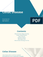 Celiac Disease: Presentation By: Malvika Bansal Mba Irhm (Iii)