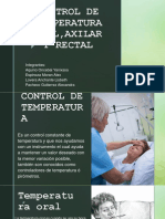 Control de Temperatura Oral, Axilar y Rectal