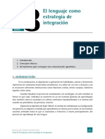 Lenguaje Estrategia Integración