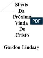 Sinais da Próxima Vinda de Cristo