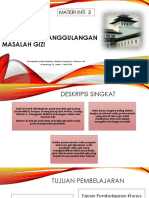 A. Materi Inti 3 Persiapan Penanggulangan Masalah Gizi