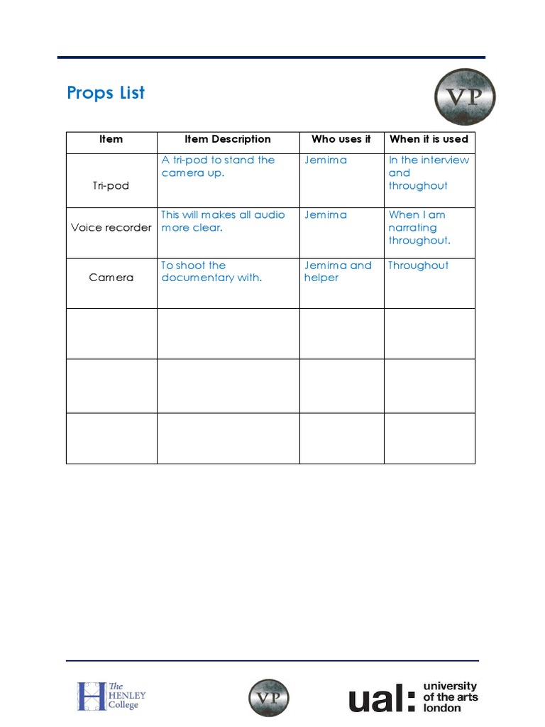 Essential Equipment for Documentary Filming | PDF