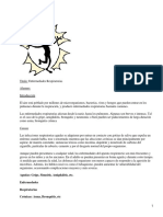 Causas: Agudas: Gripe, Sinusitis, Amigdalitis, Etc. Enfermedades Respiratorias Crónicas: Asma, Bronquitis, Etc