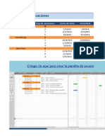 13 Vacation Schedule Template ES