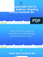 Find Audience Targeting of Any Facebook Ad