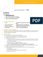 Metodología universitaria: Matriz y base de datos sobre cambio climático