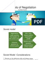 8 Modelos de Negociación