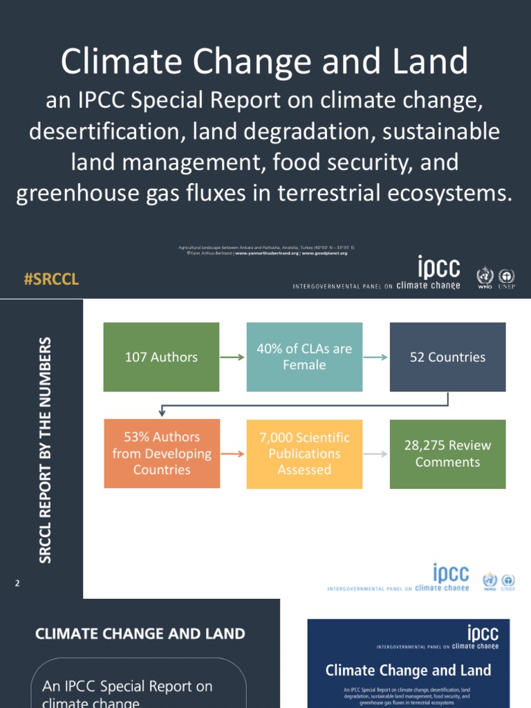 Climate Change and Land | PDF | Intergovernmental Panel On Climate ...