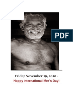 International Men's Day November 19, 2010