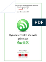 Dynamiser Son Site Web Grâce Aux Flux RSS