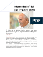 15 enfermedades del liderazgo Papa Francisco.docx