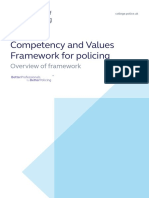 Competency and Values Framework For Policing - 4.11.16 PDF