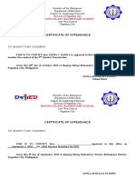 Certificate of Appearance Padilla