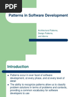 Patterns in Software Development: Architectural Patterns, Design Patterns, and Idioms