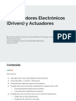  Actuadores - Primera Presentación