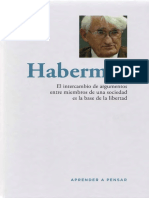 399810097 Aprender a Pensar 39 Habermas PDF