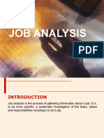Job Analysis - HRR