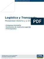 Programa Logistica y Transporte Mad