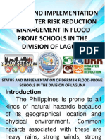 Garcia Status and Implementation of Disaster Risk Reduction