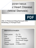 Laporan Kasus Mitral Stenosis