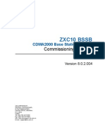 Sjzl20091753-ZXC10 BSSB (V 8.0.2.004) CDMA2000 Base Station System Commissioning Manual