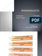 Rhinosinusitis Referat (DR Eva SP - THT-KL)