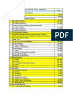 Usulan Tarif Tindakan Poli THT Revisi