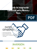 Acuerdo Comercial, México-Perú