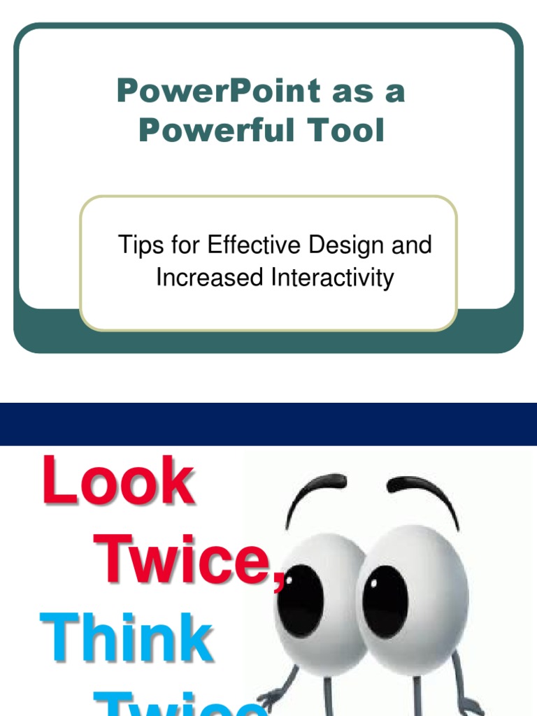 PowerPoint Design Tips for Engagement | PDF | Computer Simulation ...