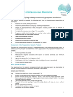 Extemporaneous Dispensing - Procedures PDF