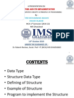 Structure and Its Implementation