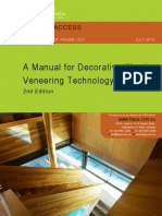 A Manual For Decorative Wood Veneer Technology