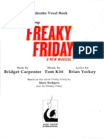 Freaky Friday Full Vocal Book
