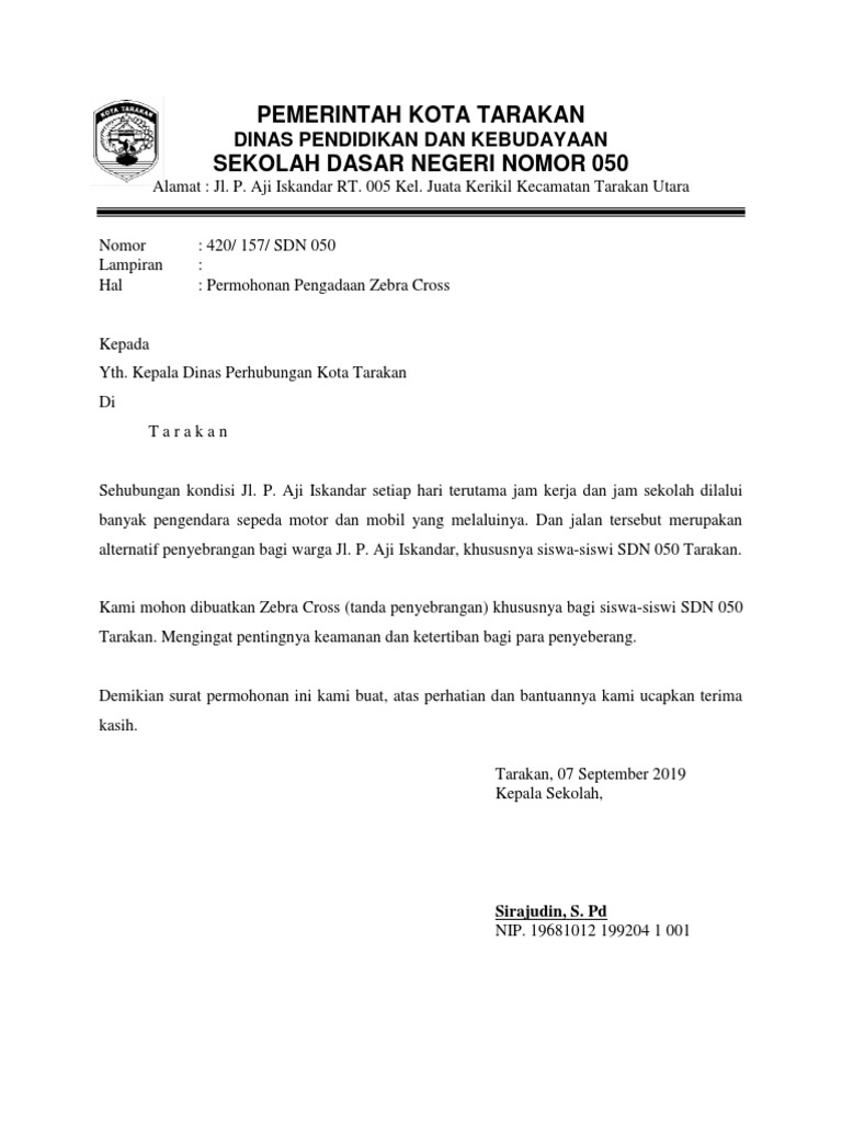Permohonan Zebra Cross 157 | PDF