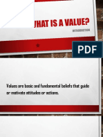 Definition of Value