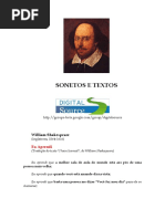 William Shakespeare - Sonetos e Textos