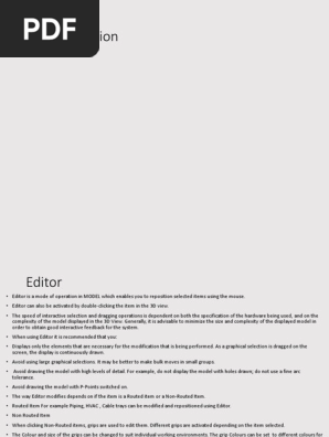 Editor Function