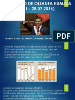 Gobierno Ollanta Humala crecimiento económico