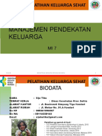 MATERI SIJA-26april Manajemen Pendekatan Keluarga