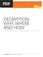 Decryption Why Where and How