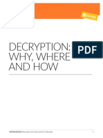 Decryption Why Where and How