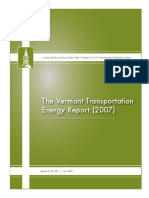 The Vermont Transportation Energy Report (2007)