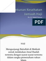 Tuntunan Kesehatan Jamaah Haji