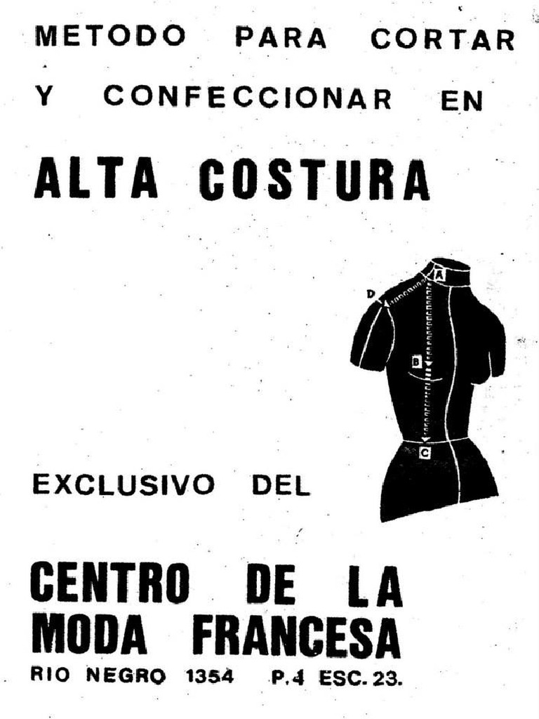 Alta Costura Centro de La Moda Francesa PDF | PDF