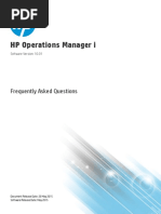 HP Man OMi 10.01 FAQ PDF